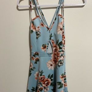 Floral sun dress